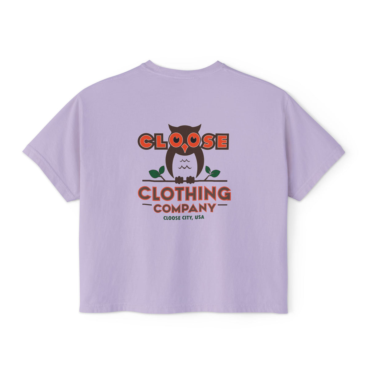 Women's CLOOSE Boxy Tee phase 1A