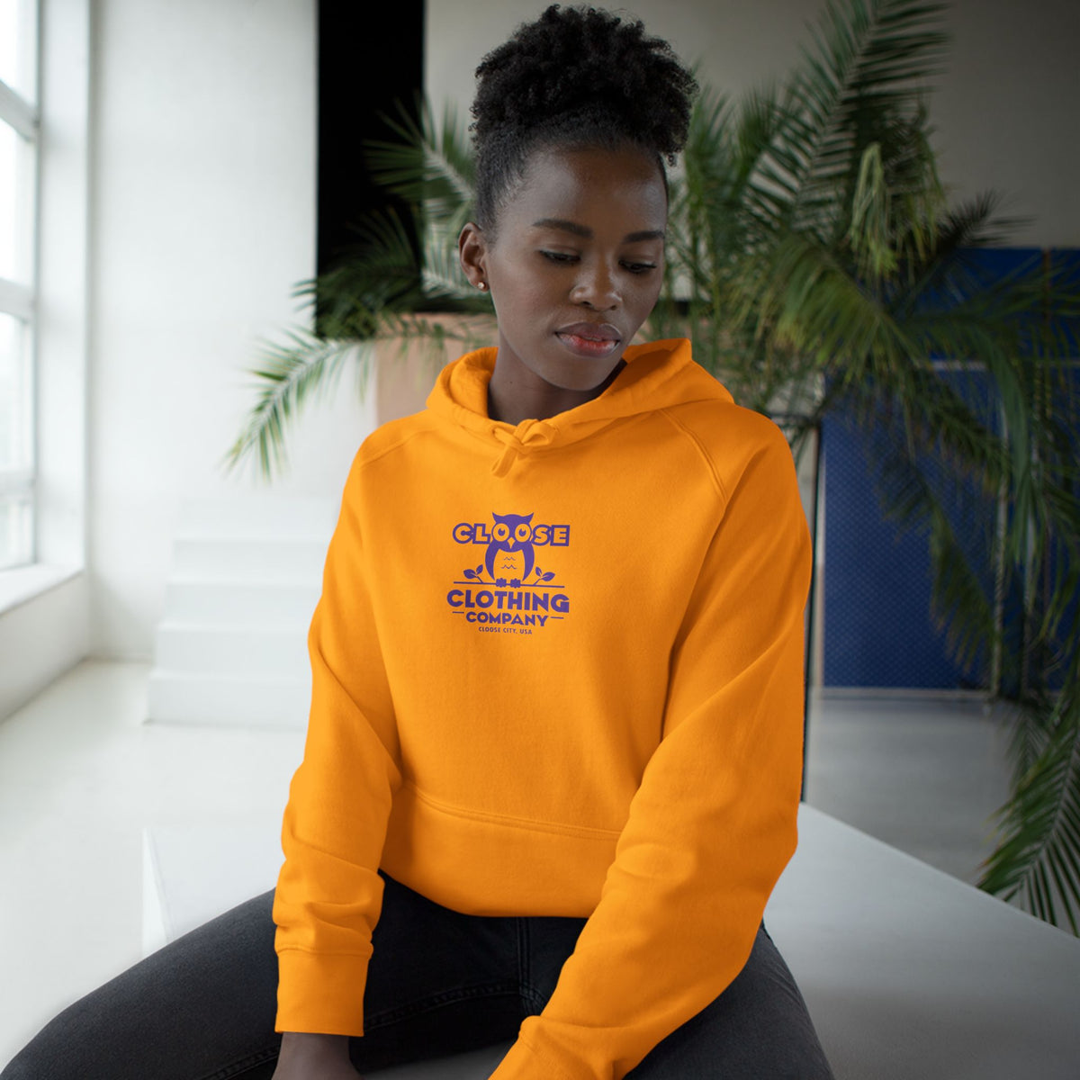 CLOOSE Unisex Plain Jane Hoodie