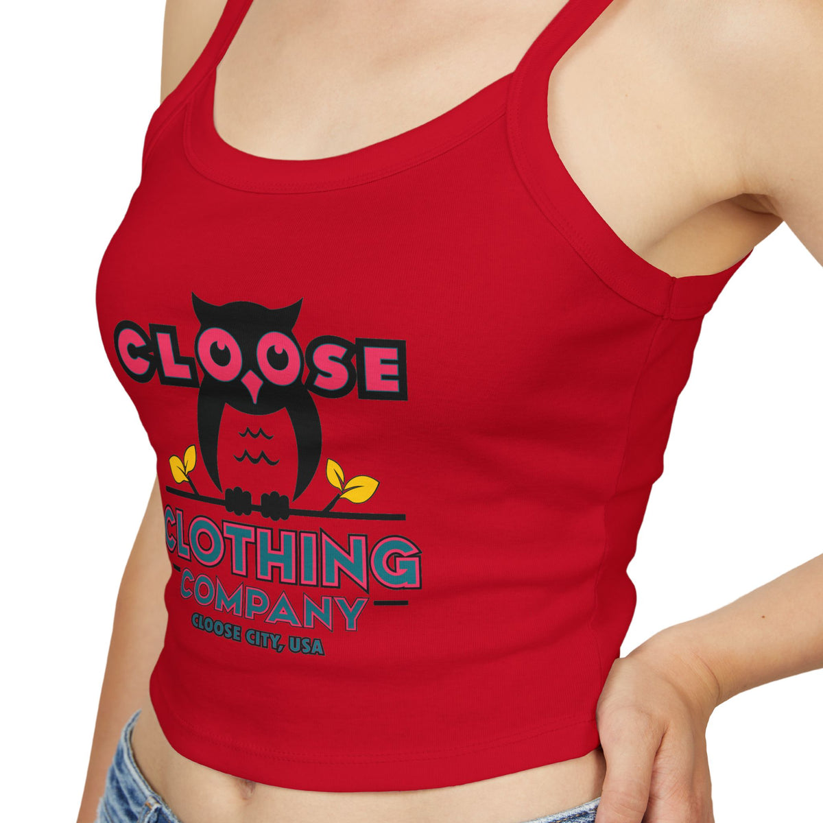 CLOOSE Women's Spaghetti Top 1B