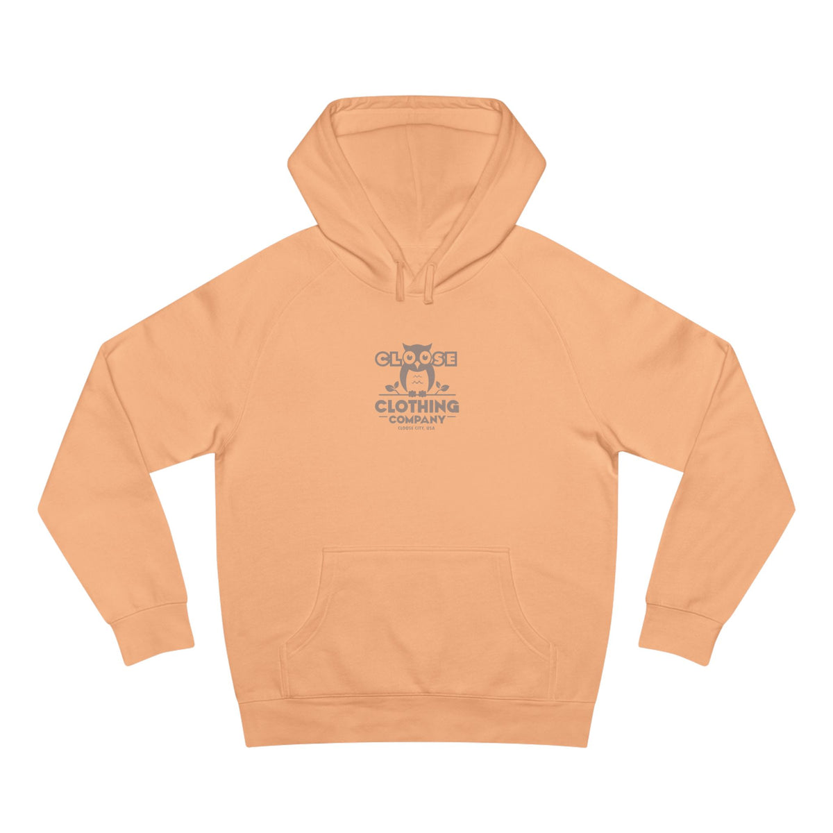 CLOOSE Unisex Plain Jane Hoodie