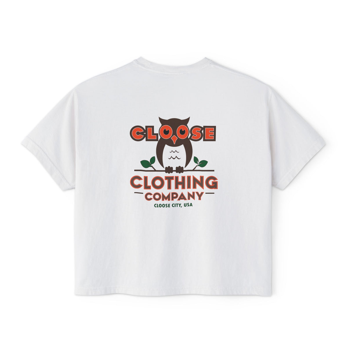 Women's CLOOSE Boxy Tee phase 1A