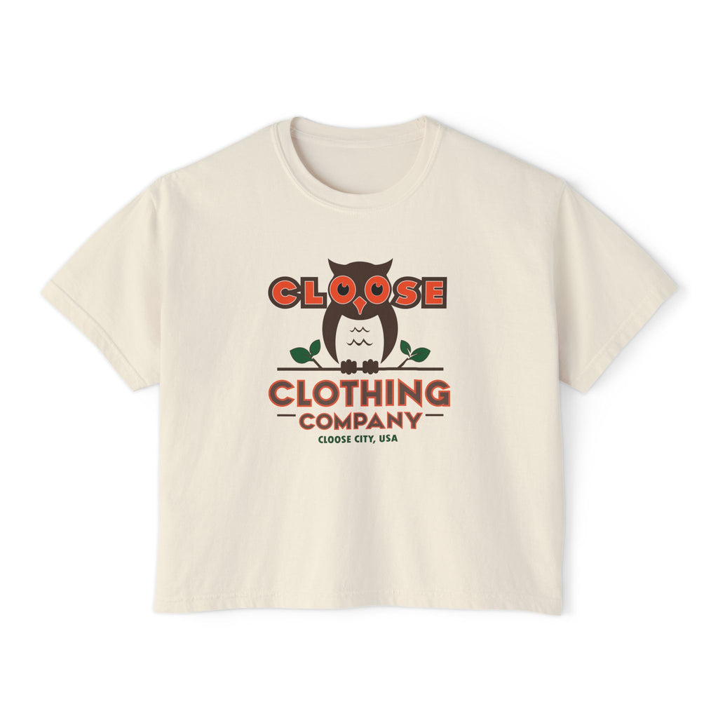 Women's CLOOSE Boxy Tee phase 1A