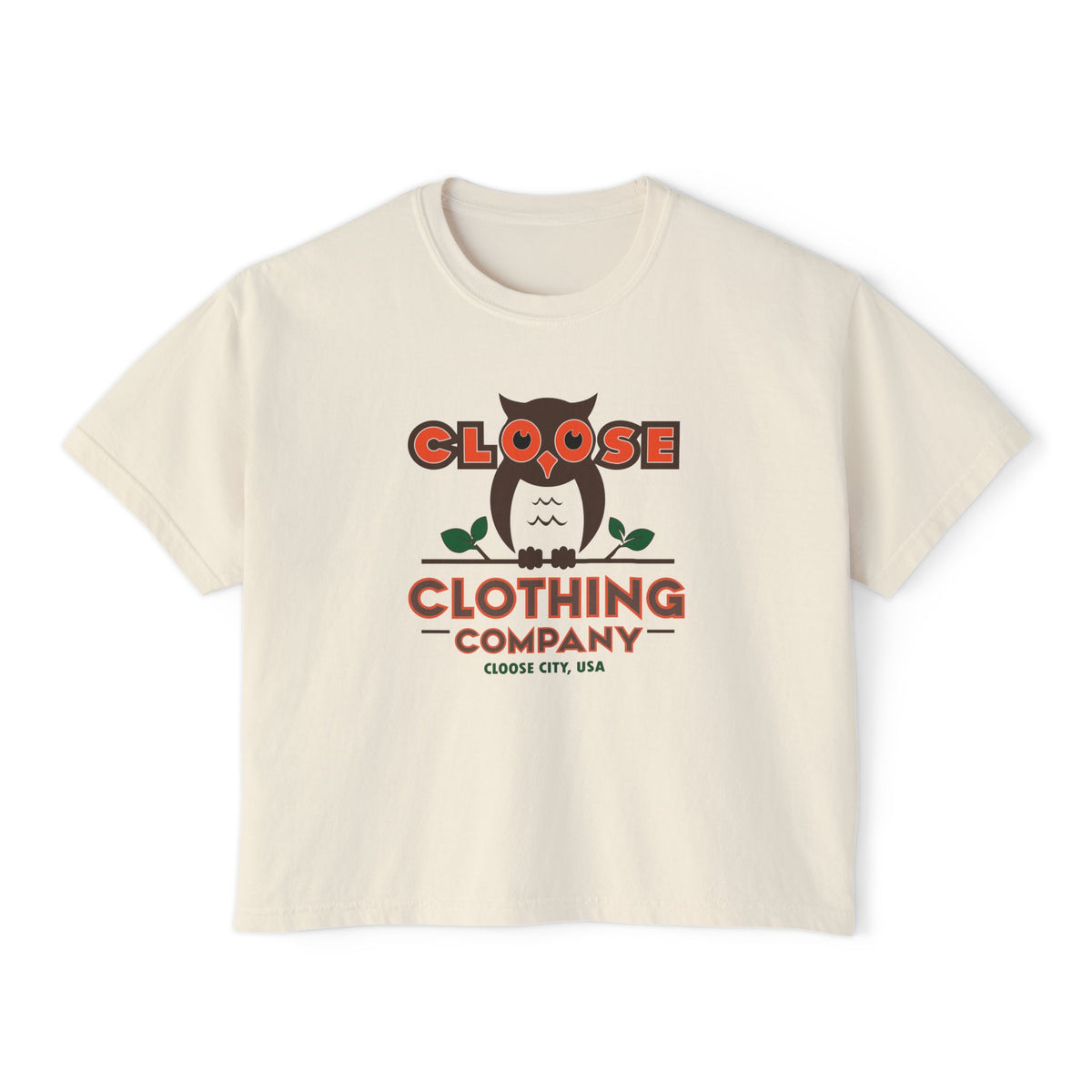 Women's CLOOSE Boxy Tee phase 1A