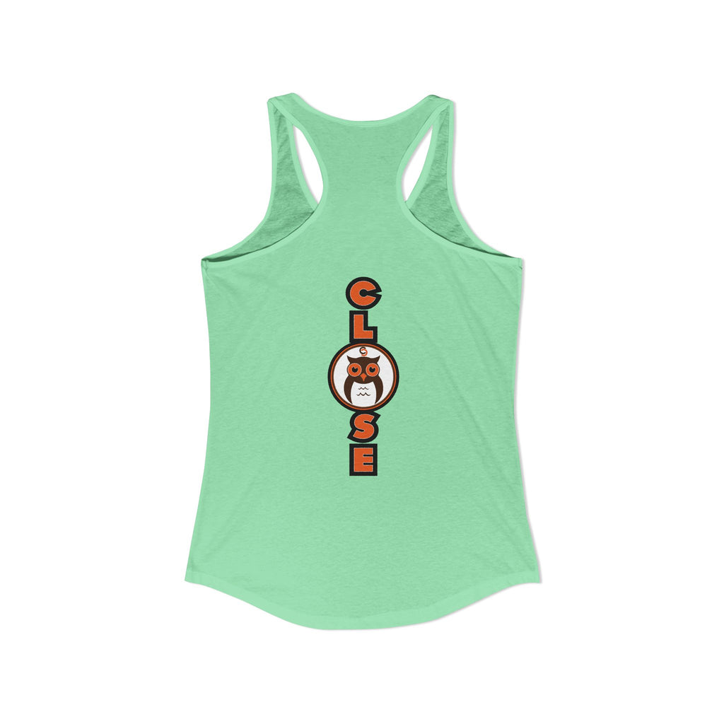 Women's CLOOSE Racerback Tank phase 1A