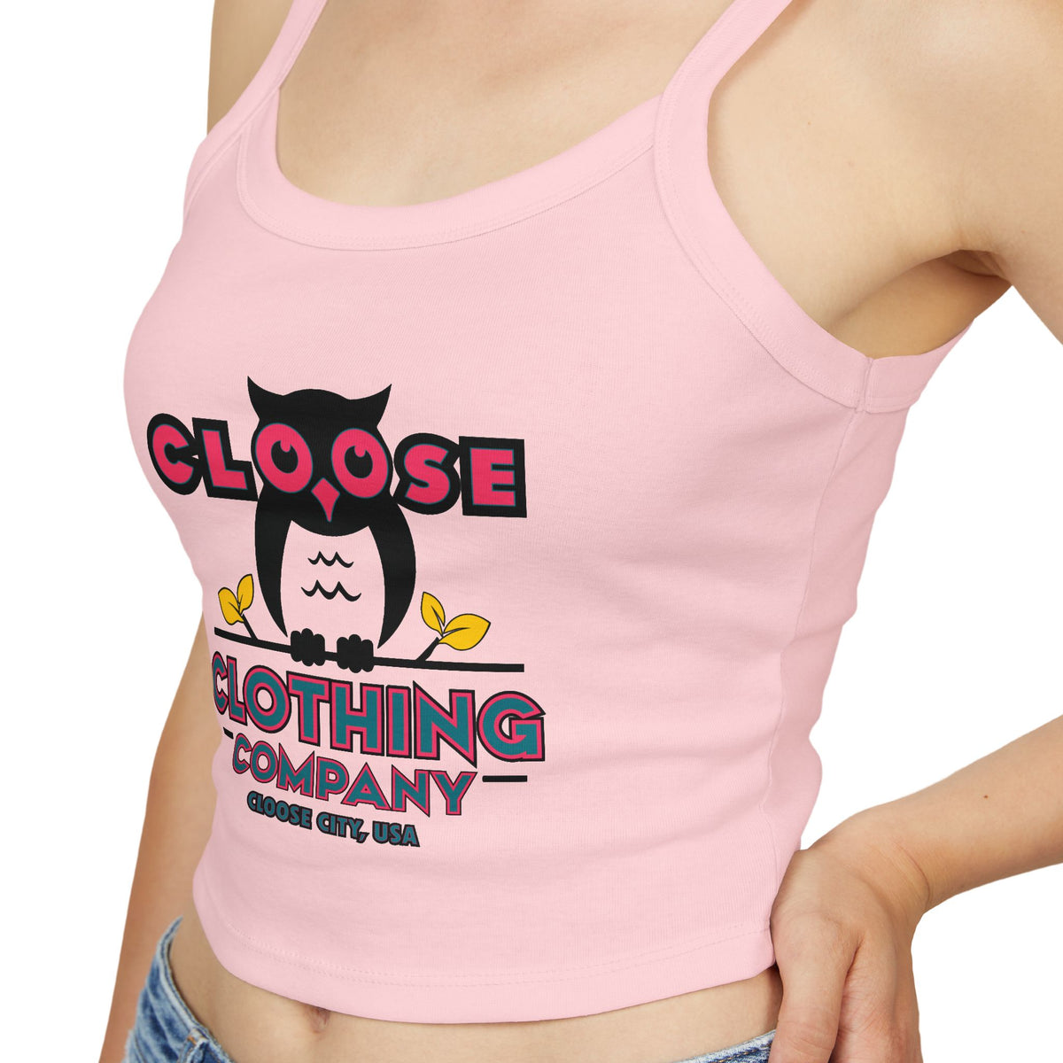 CLOOSE Women's Spaghetti Top 1B