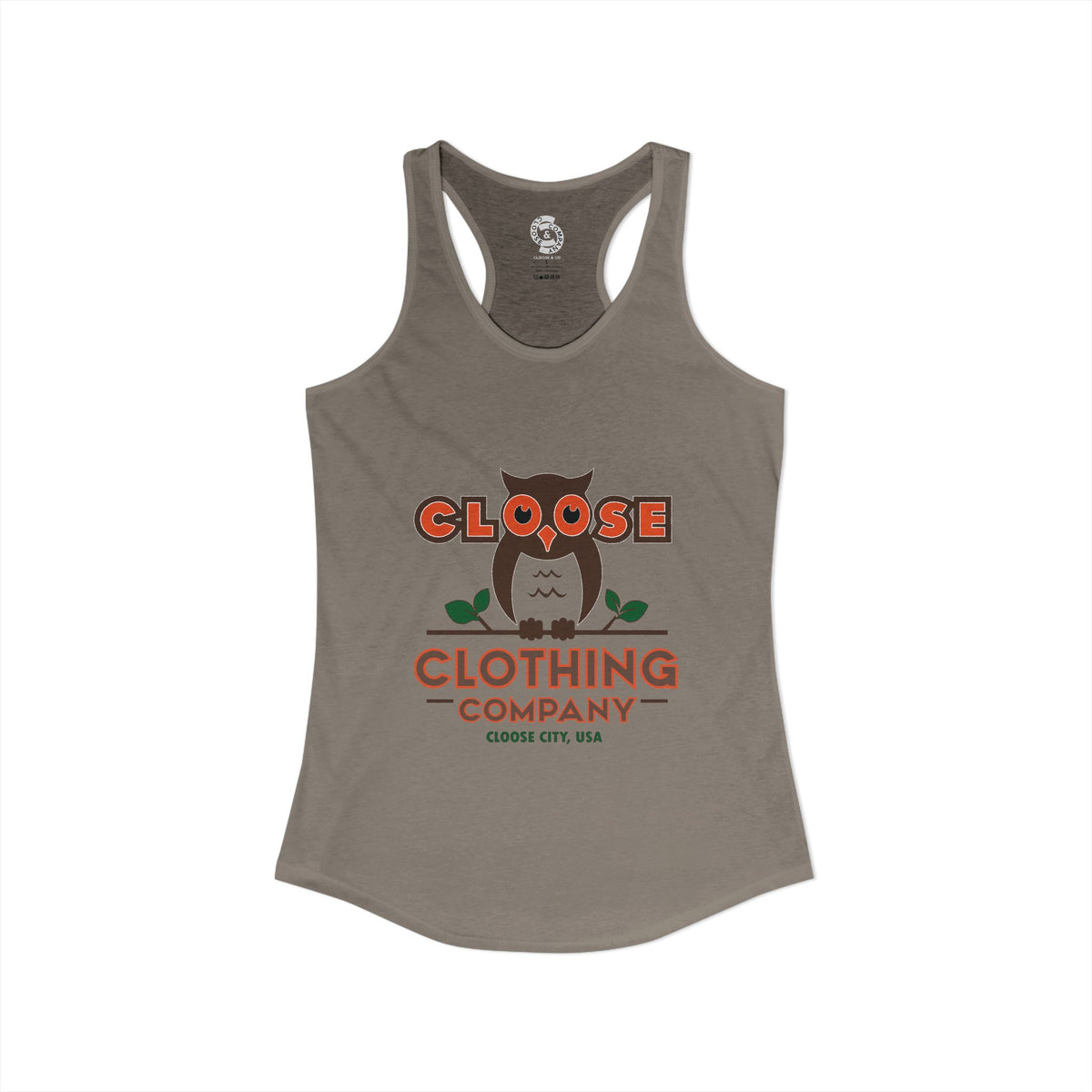 Women's CLOOSE Racerback Tank phase 1A
