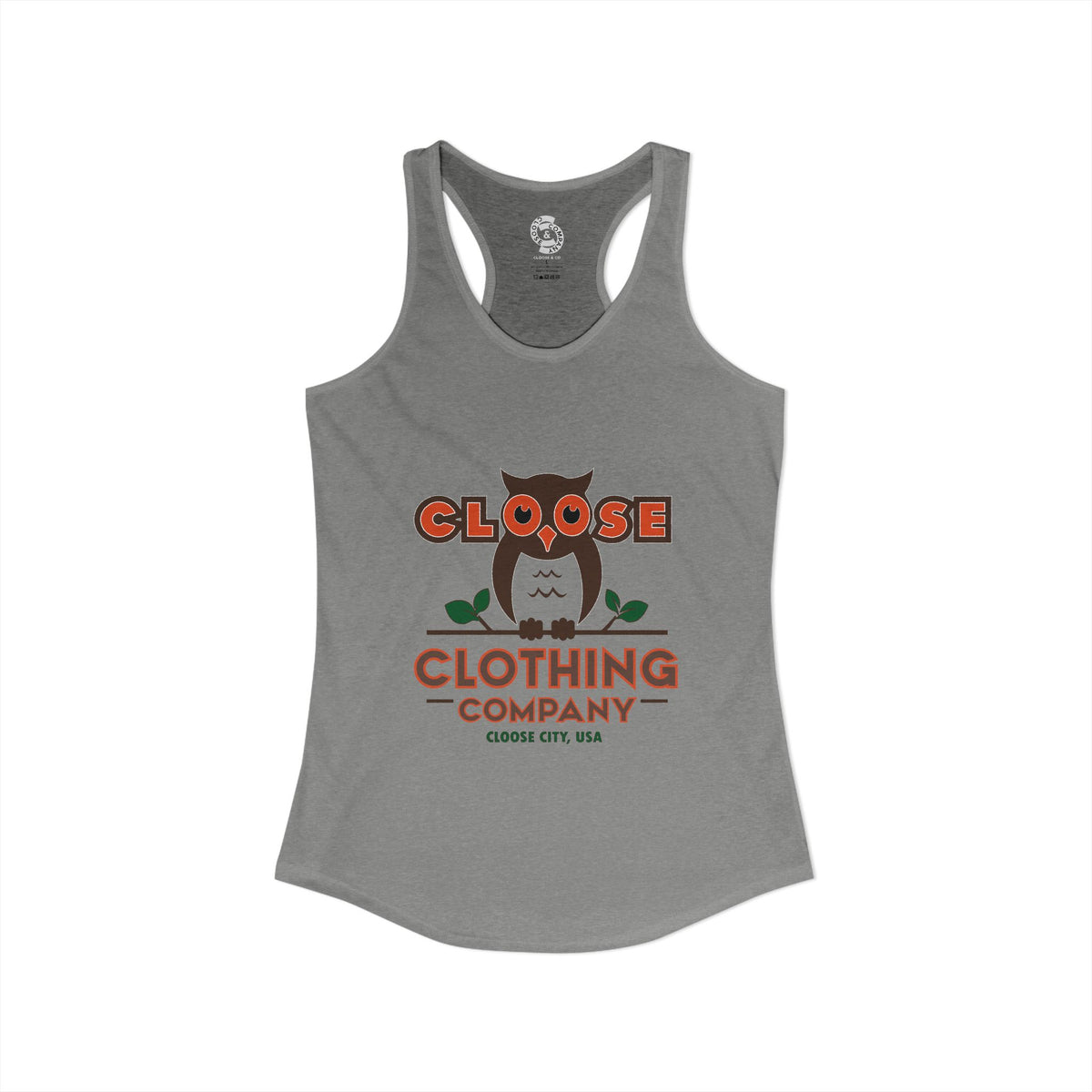 Women's CLOOSE Racerback Tank phase 1A