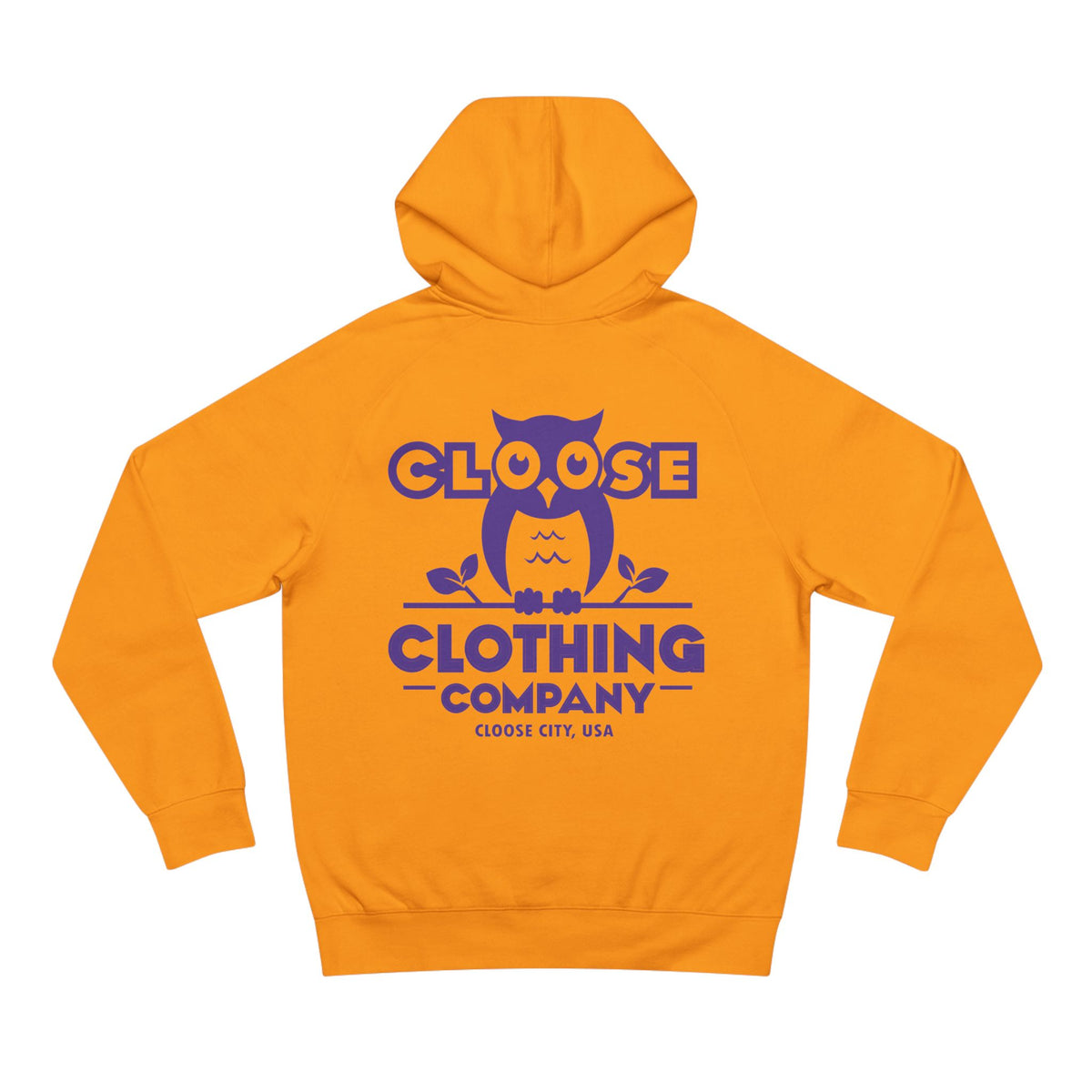 CLOOSE Unisex Plain Jane Hoodie
