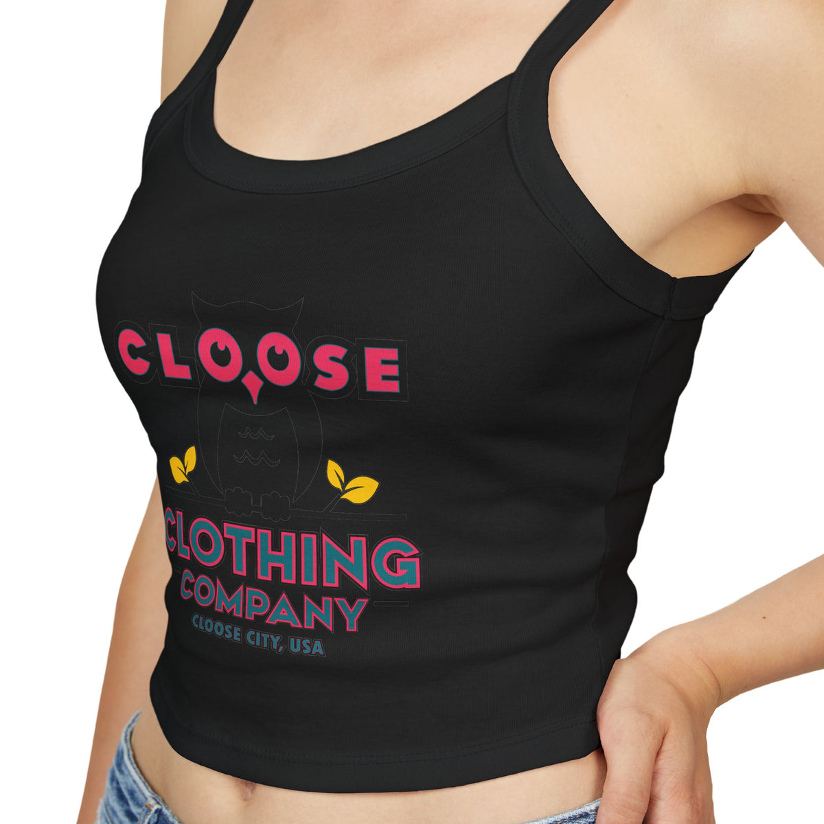 CLOOSE Women's Spaghetti Top 1B