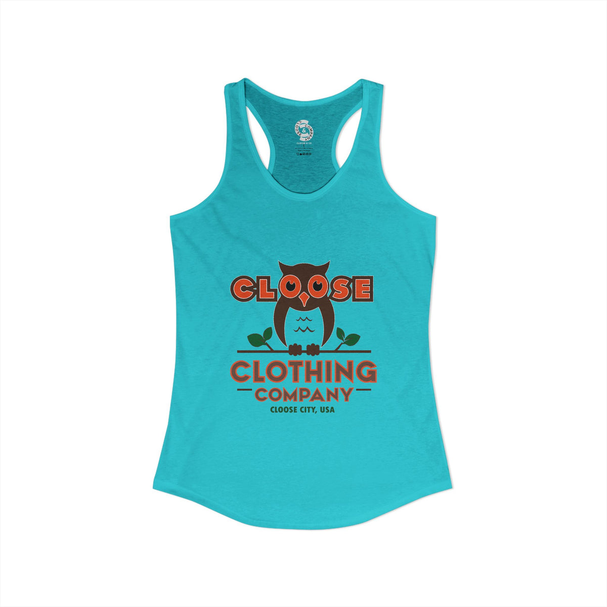 Women's CLOOSE Racerback Tank phase 1A