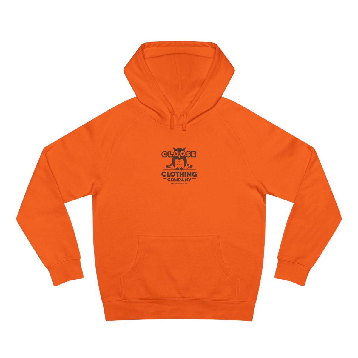 CLOOSE Unisex Plain Jane Hoodie