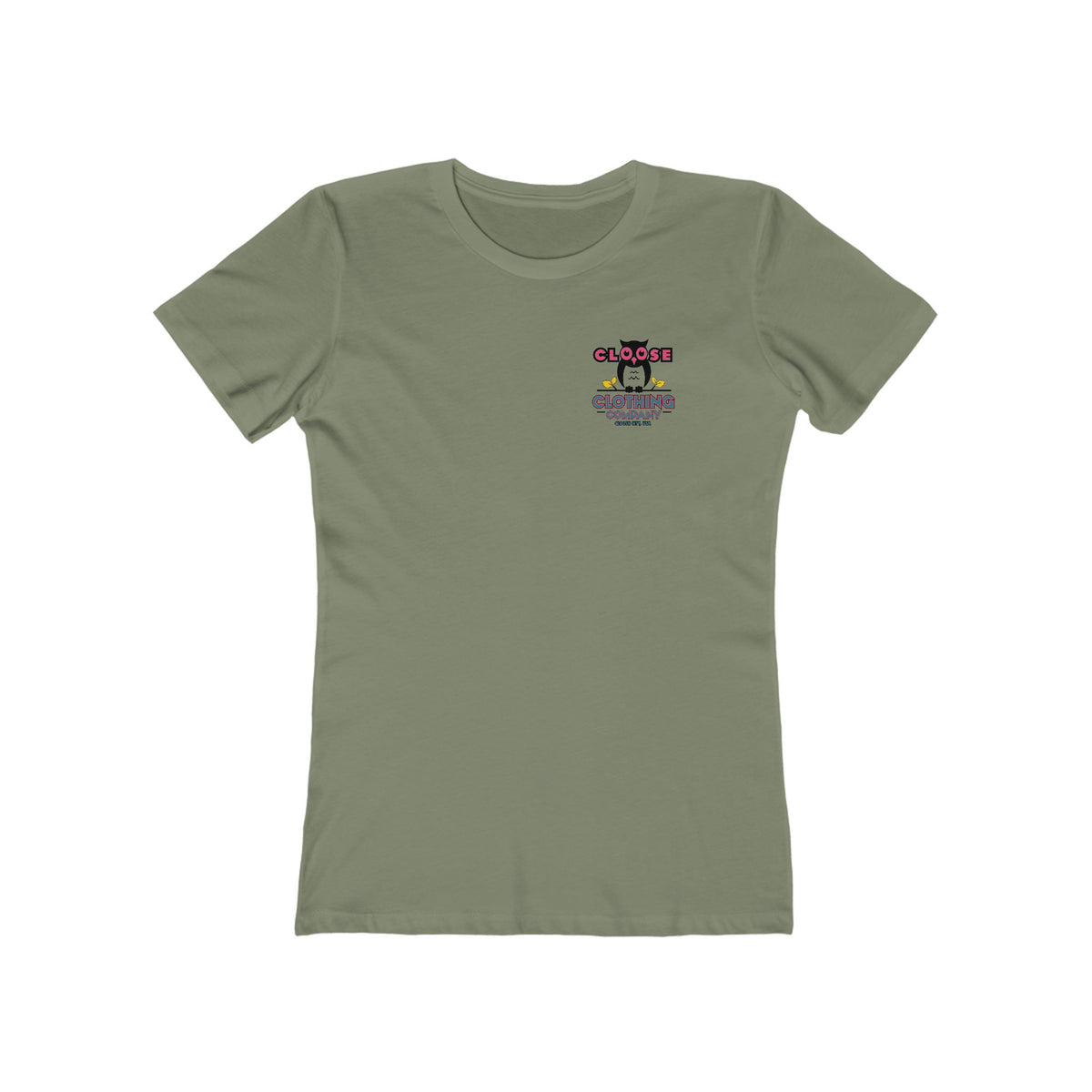The CLOOSE  Boyfriend Tee for Women 1B
