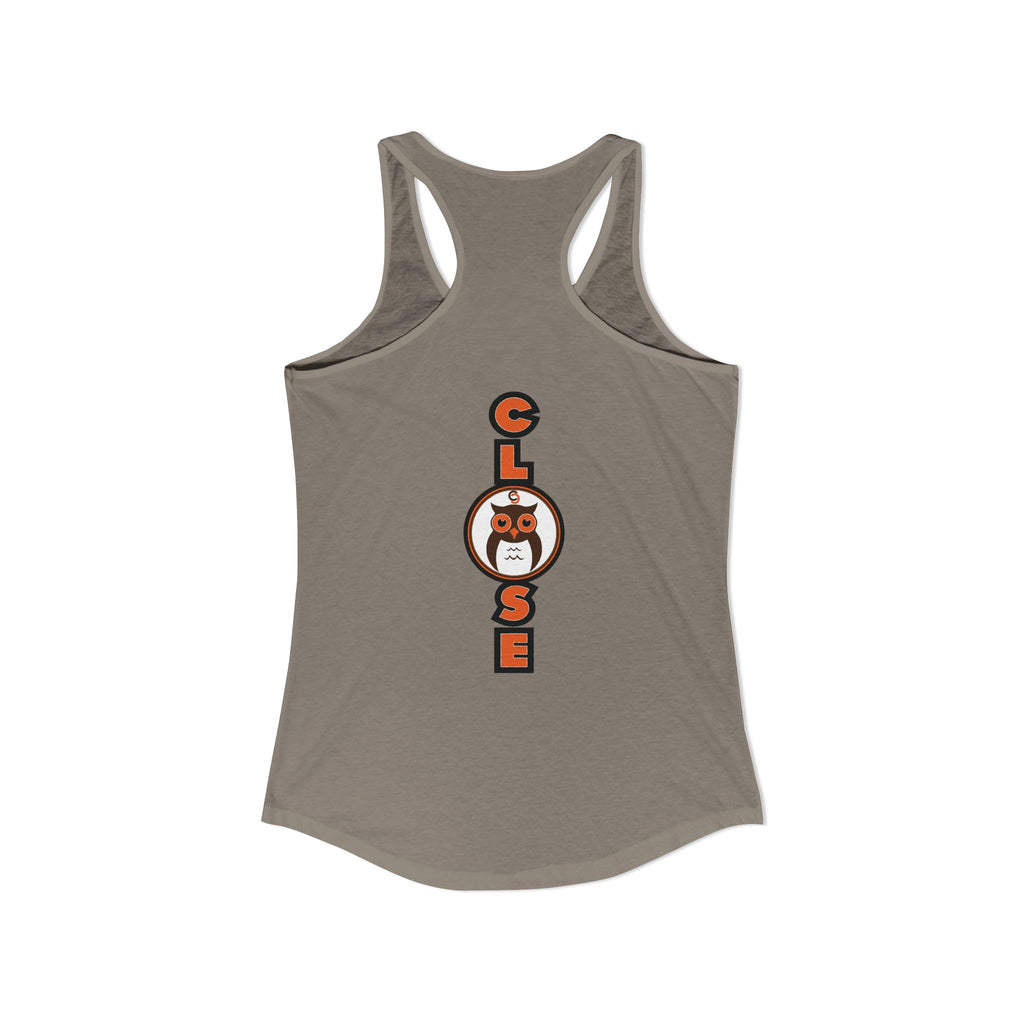 Women's CLOOSE Racerback Tank phase 1A