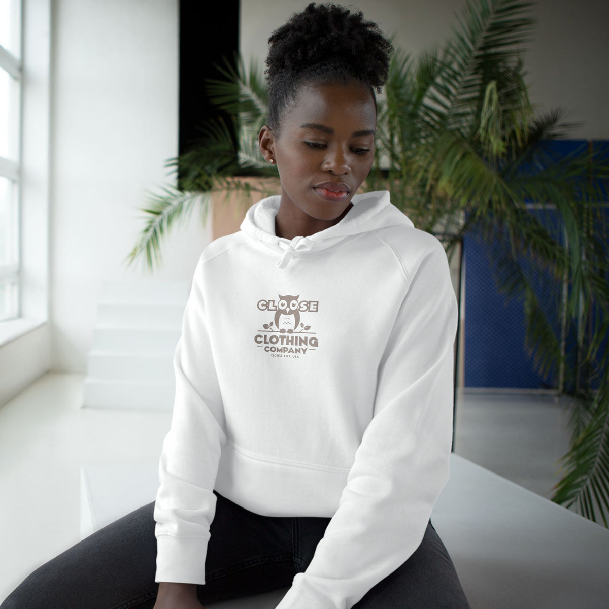 CLOOSE Unisex Plain Jane Hoodie