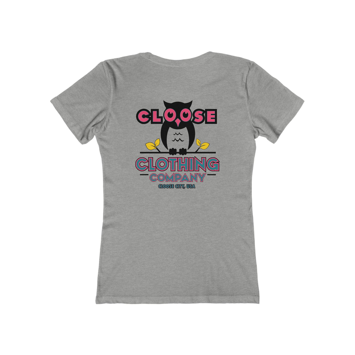 The CLOOSE  Boyfriend Tee for Women 1B