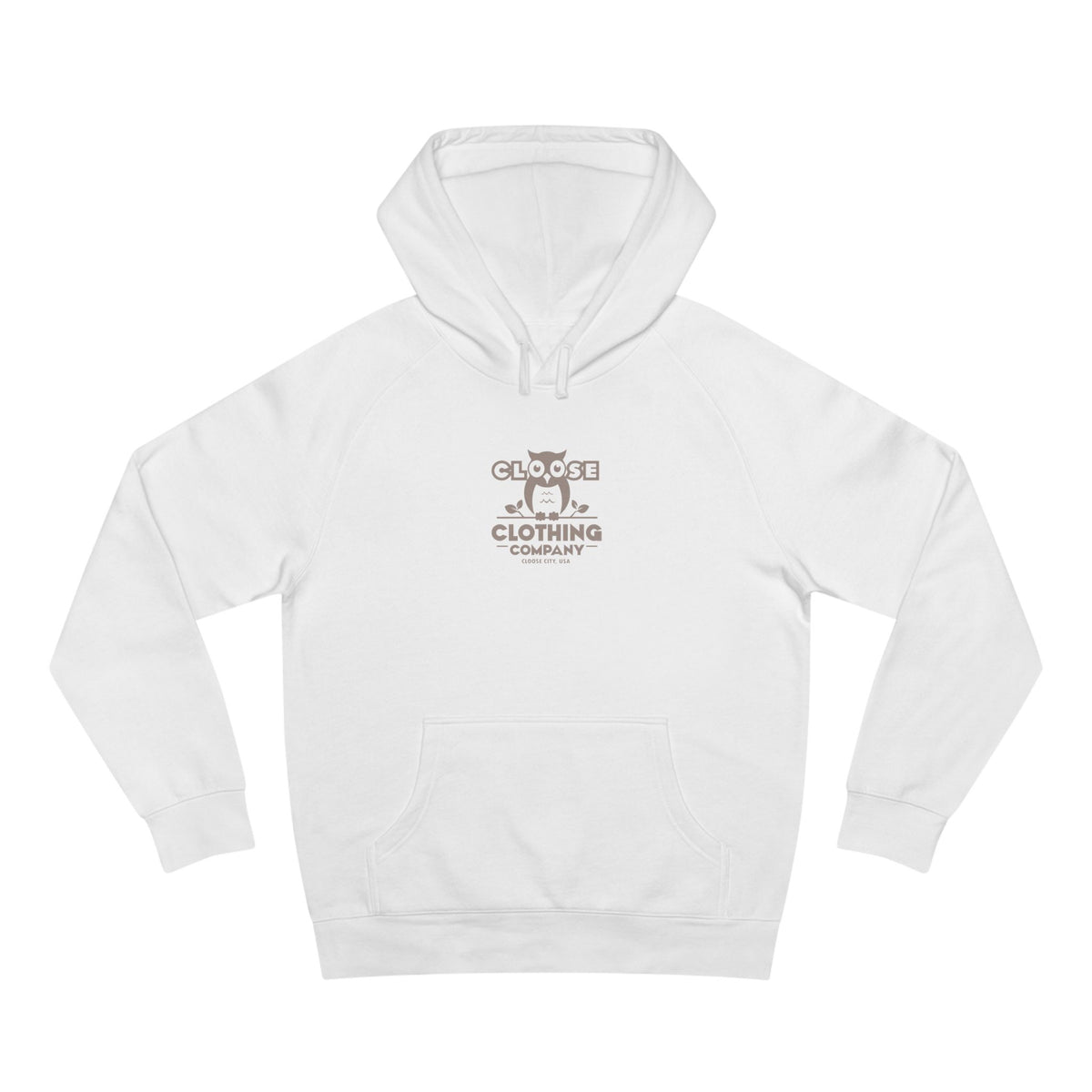 CLOOSE Unisex Plain Jane Hoodie