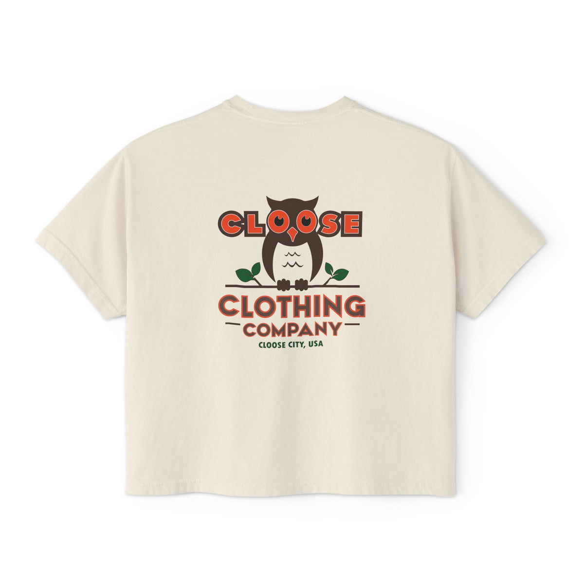 Women's CLOOSE Boxy Tee phase 1A