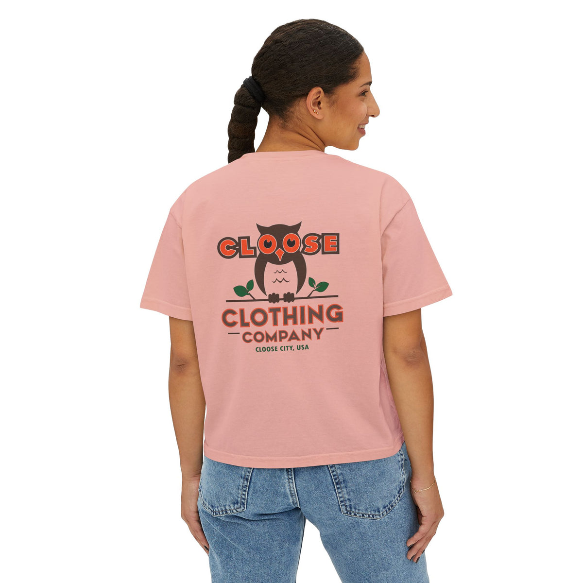 Women's CLOOSE Boxy Tee phase 1A
