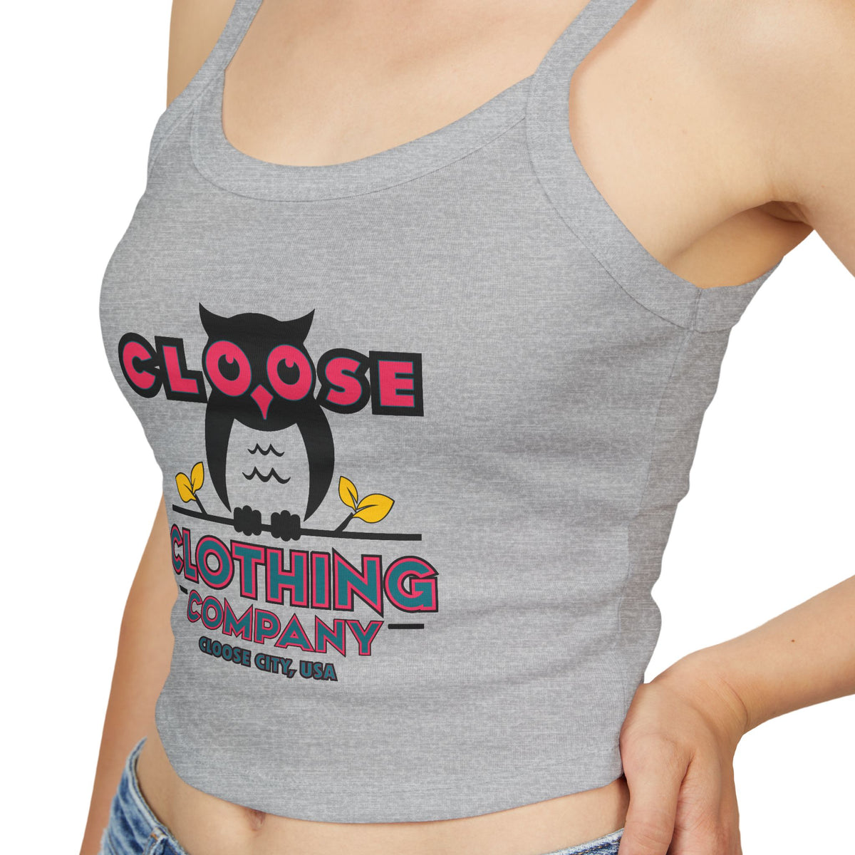 CLOOSE Women's Spaghetti Top 1B