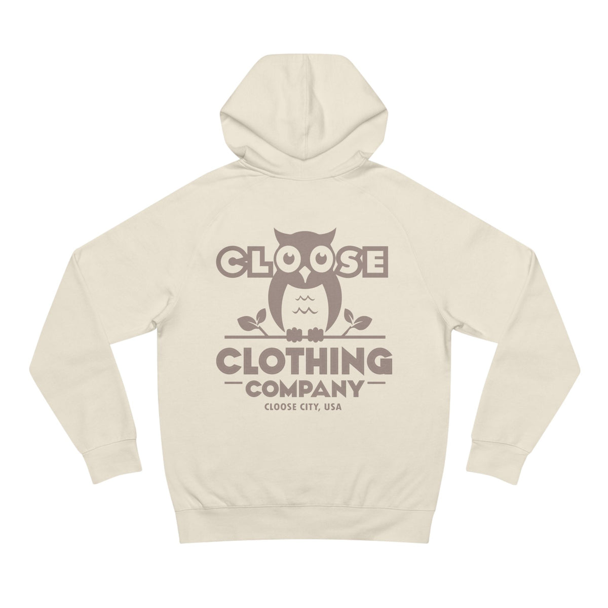 CLOOSE Unisex Plain Jane Hoodie