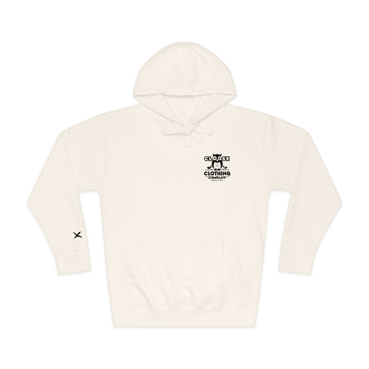 CLOOSE Simple Fleece Hoodie (b)