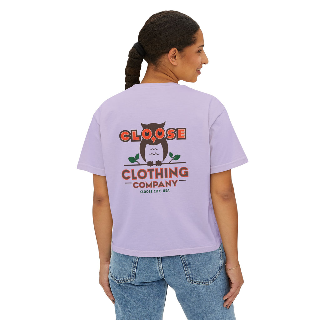 Women's CLOOSE Boxy Tee phase 1A