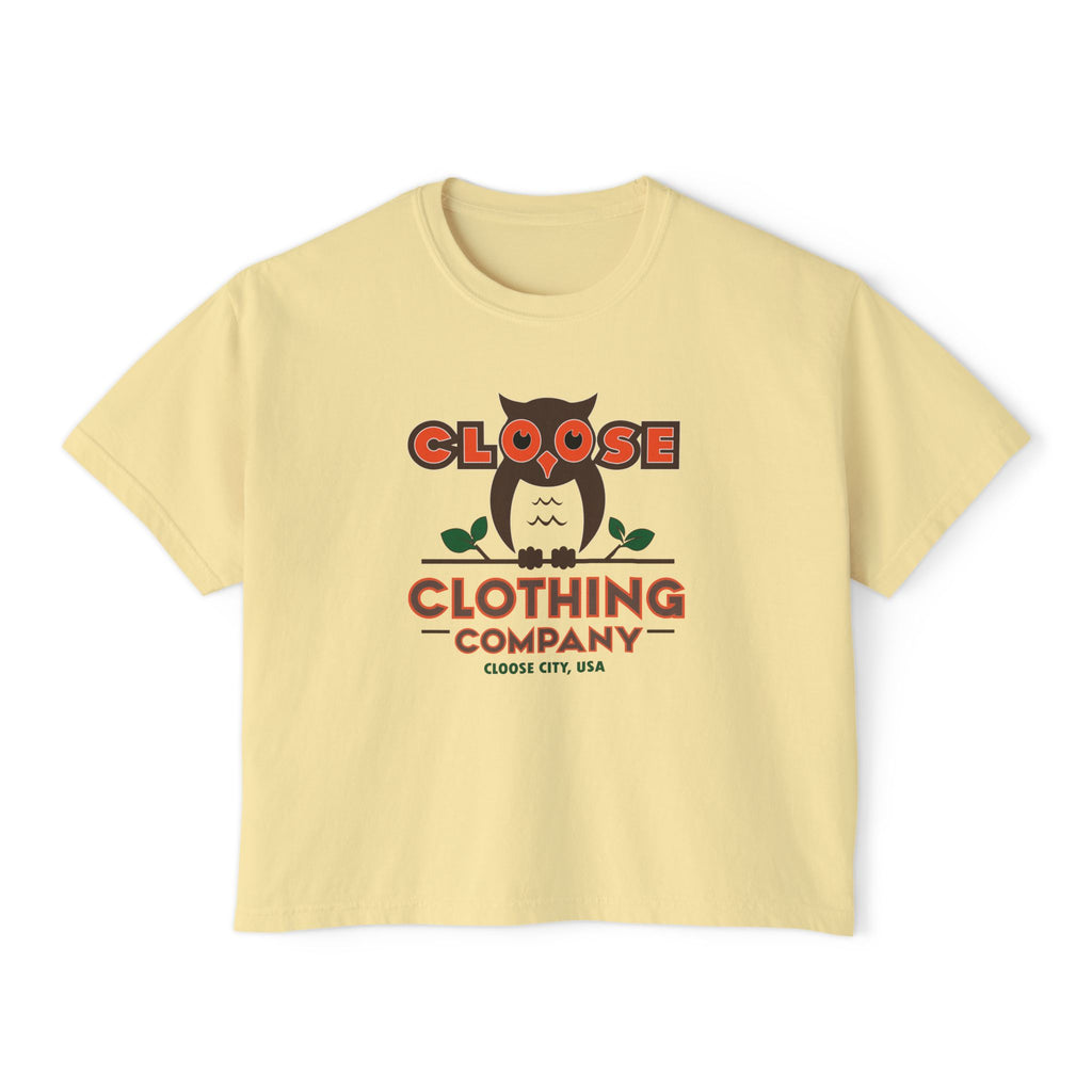 Women's CLOOSE Boxy Tee phase 1A