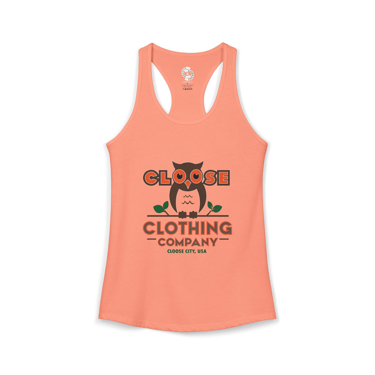 Women's CLOOSE Racerback Tank phase 1A