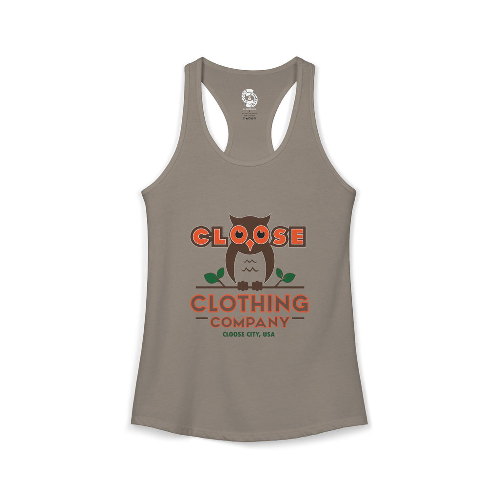Women's CLOOSE Racerback Tank phase 1A