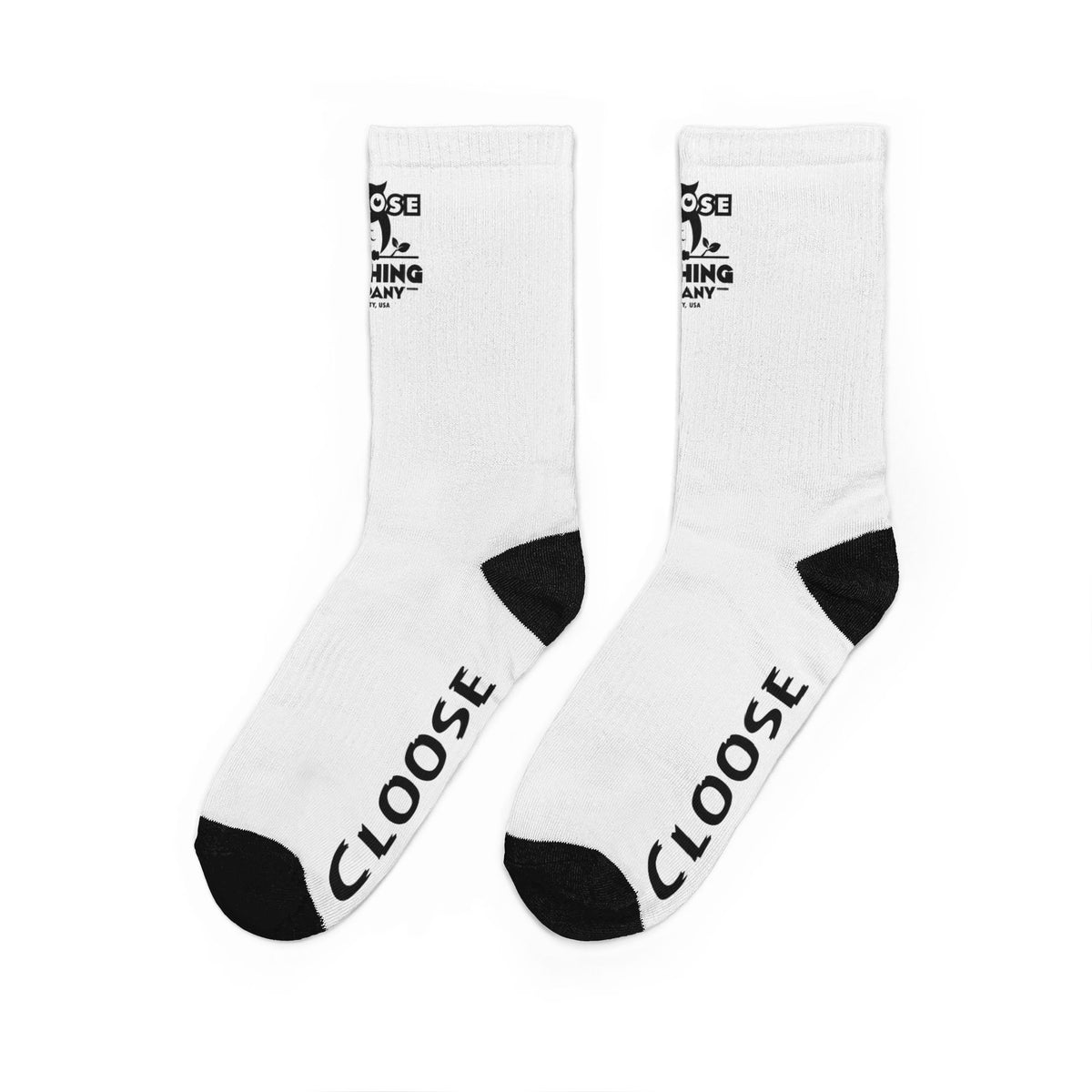 CLOOSE Kick Rocks Socks white.