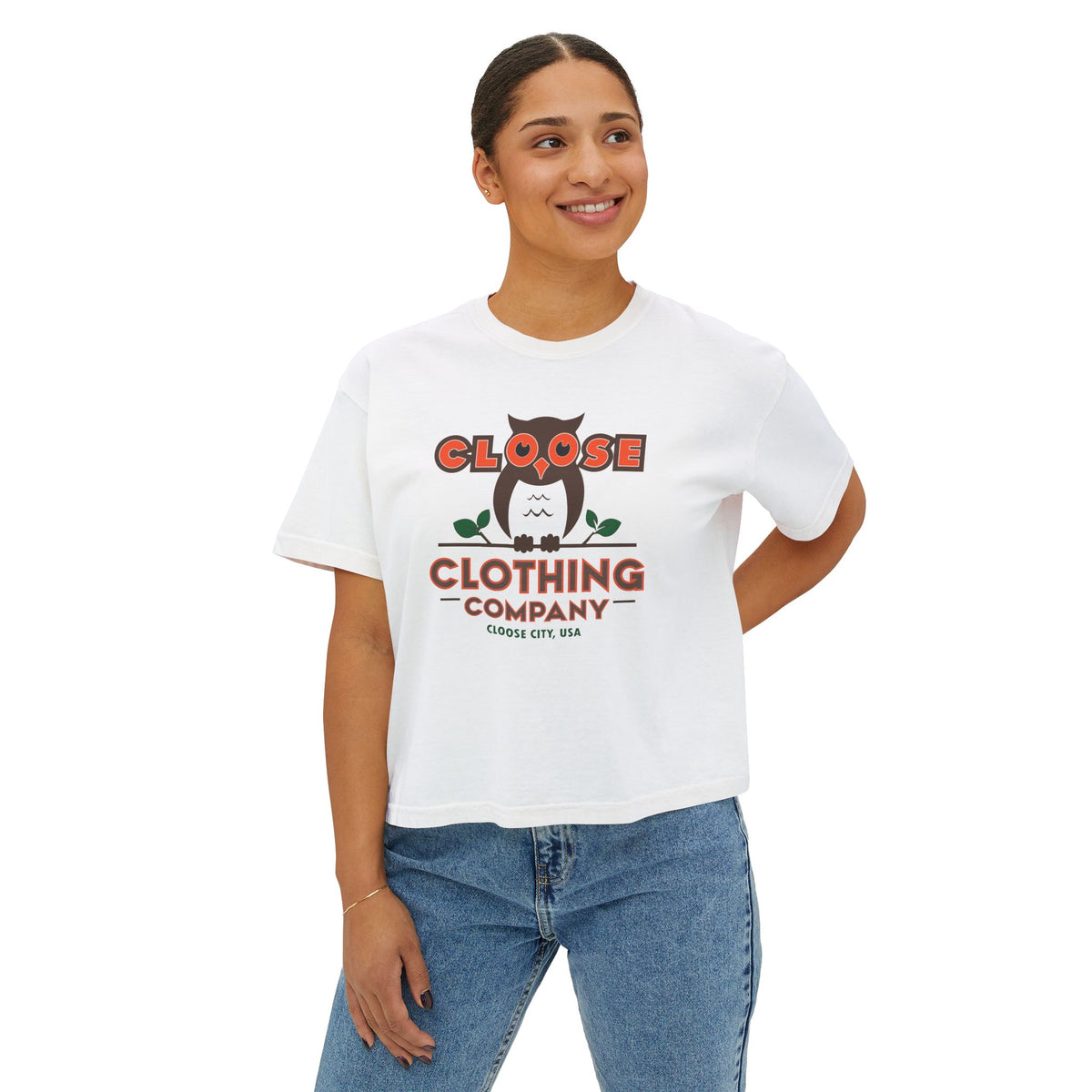 Women's CLOOSE Boxy Tee phase 1A
