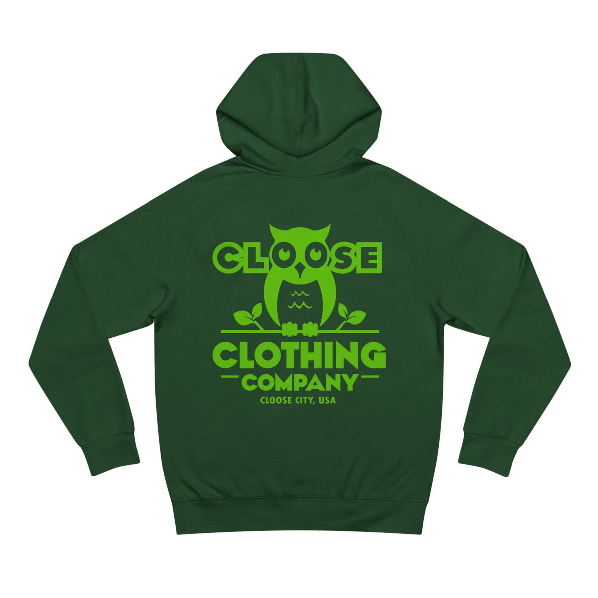 CLOOSE Unisex Plain Jane Hoodie
