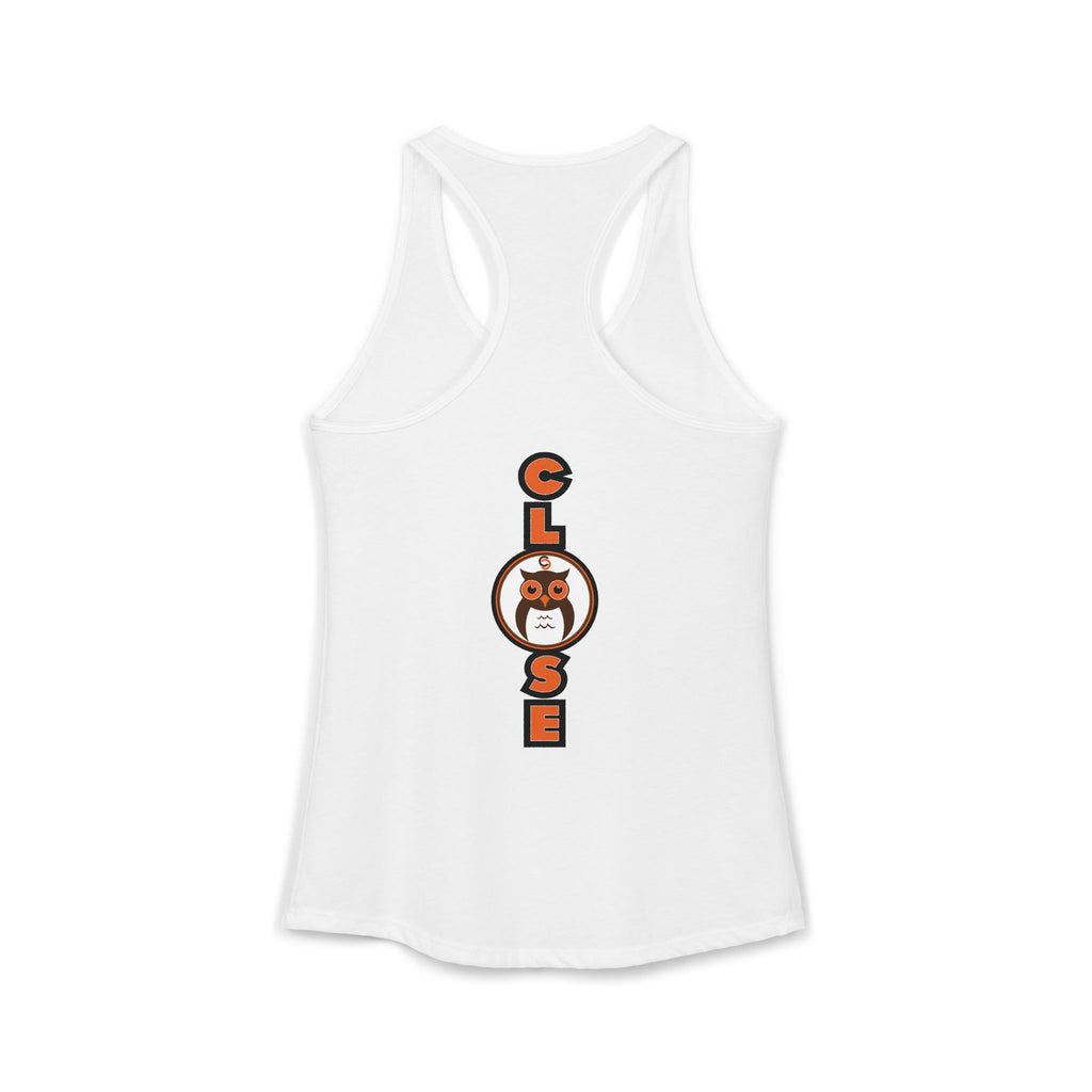 Women's CLOOSE Racerback Tank phase 1A