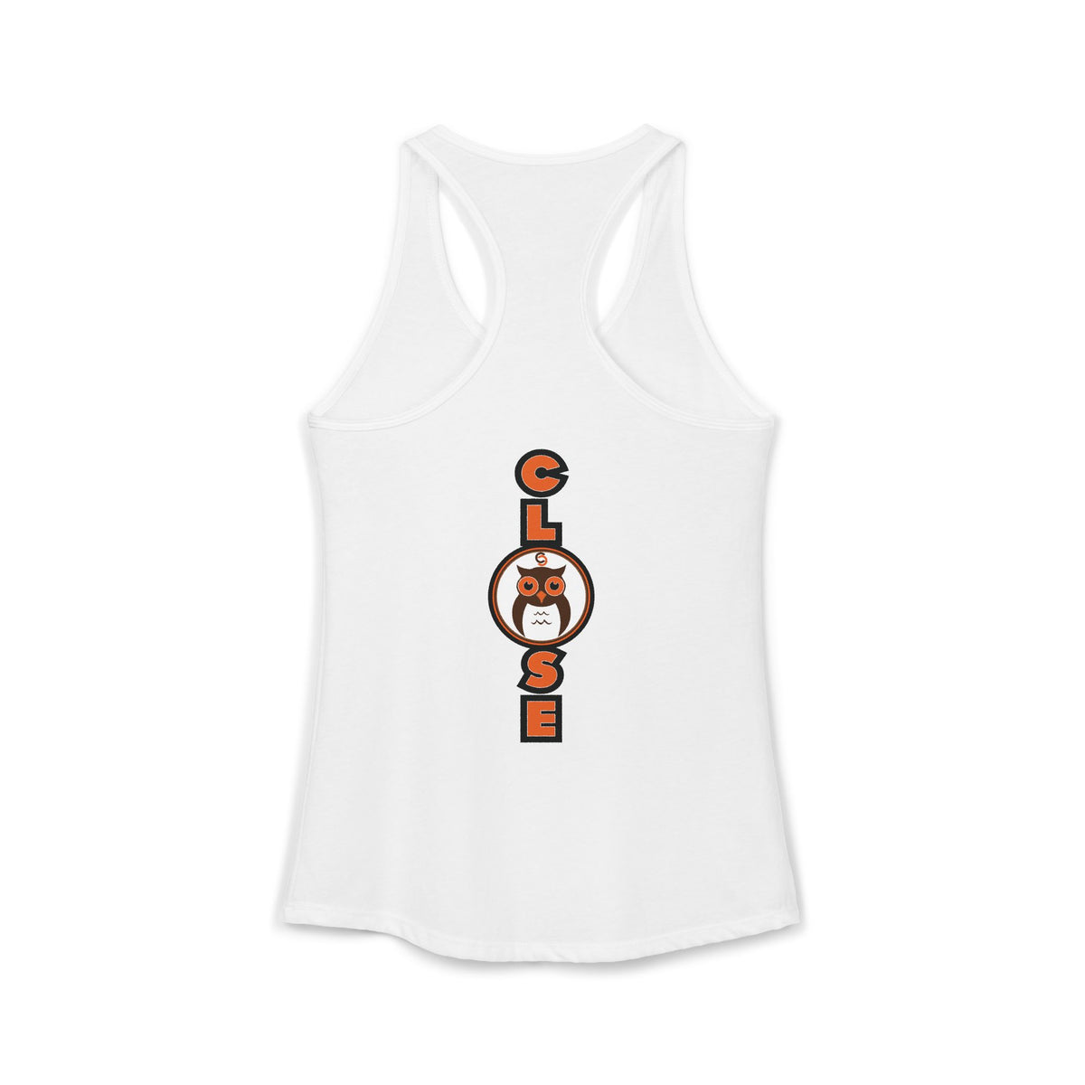 Women's CLOOSE Racerback Tank phase 1A