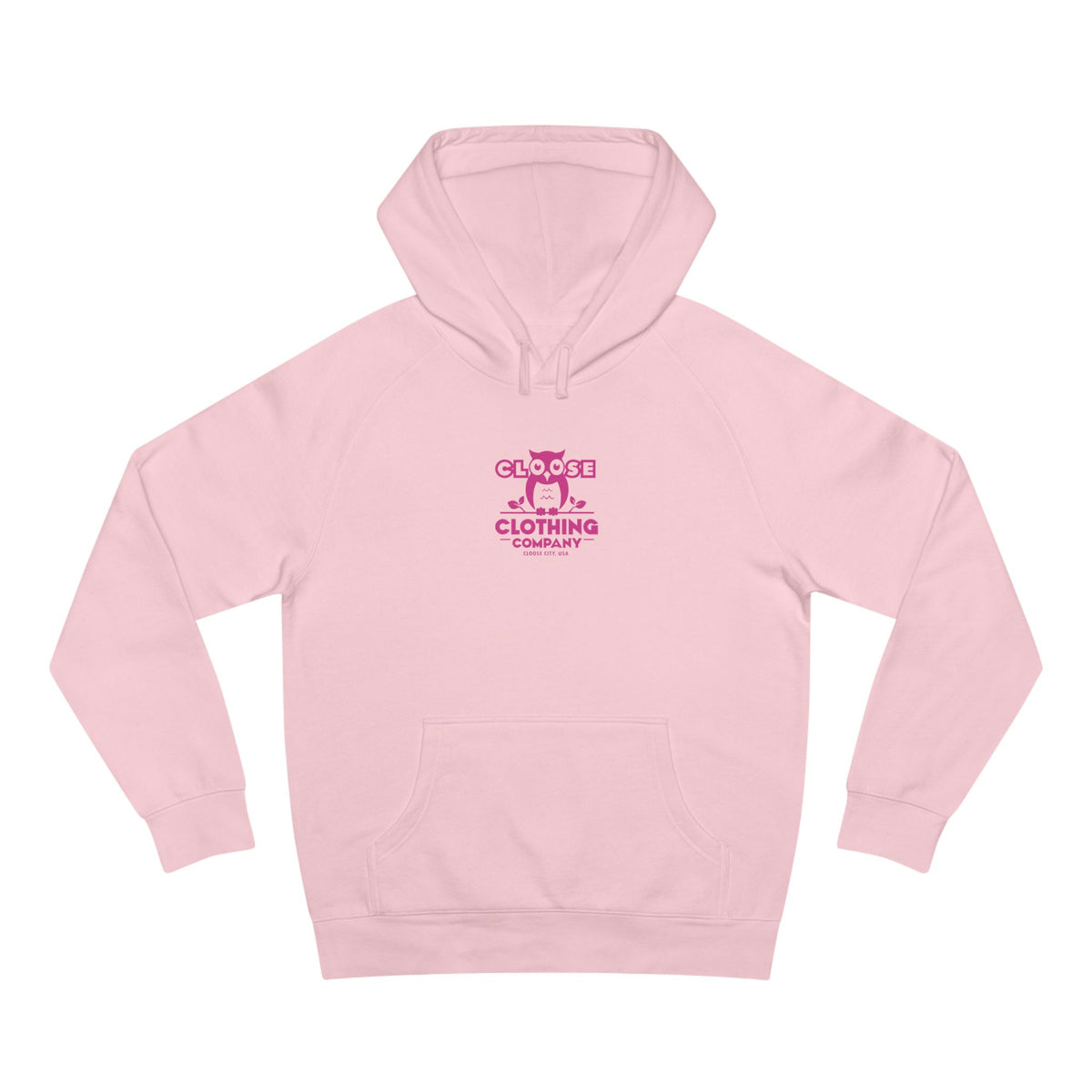 CLOOSE Unisex Plain Jane Hoodie