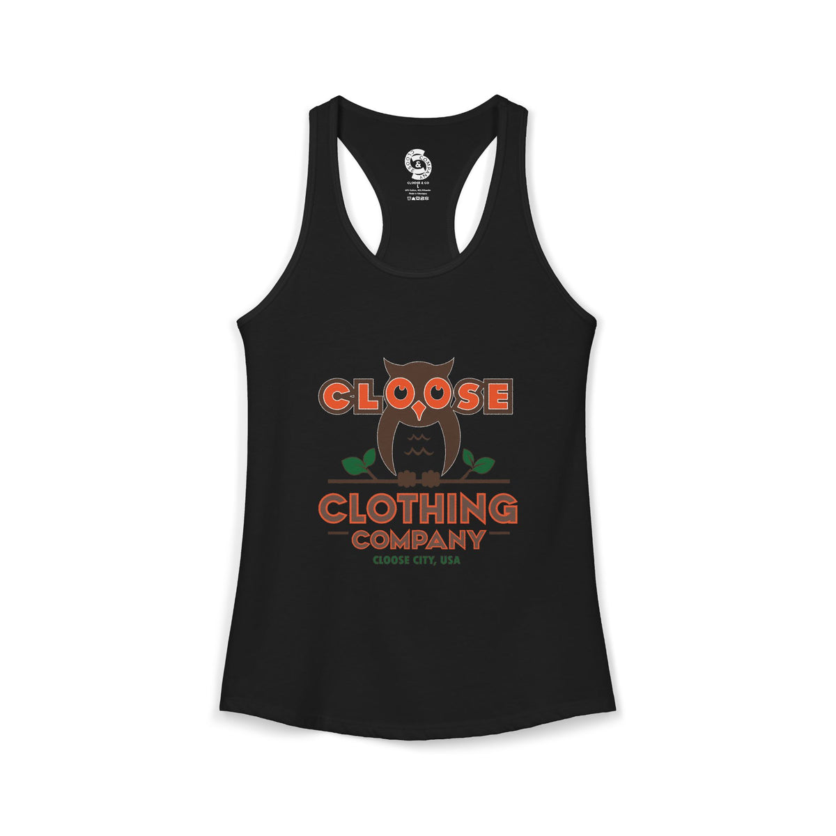Women's CLOOSE Racerback Tank phase 1A