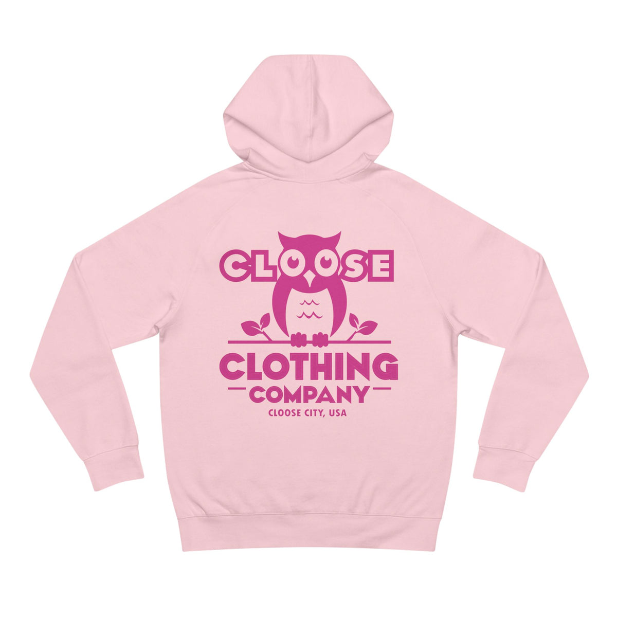 CLOOSE Unisex Plain Jane Hoodie