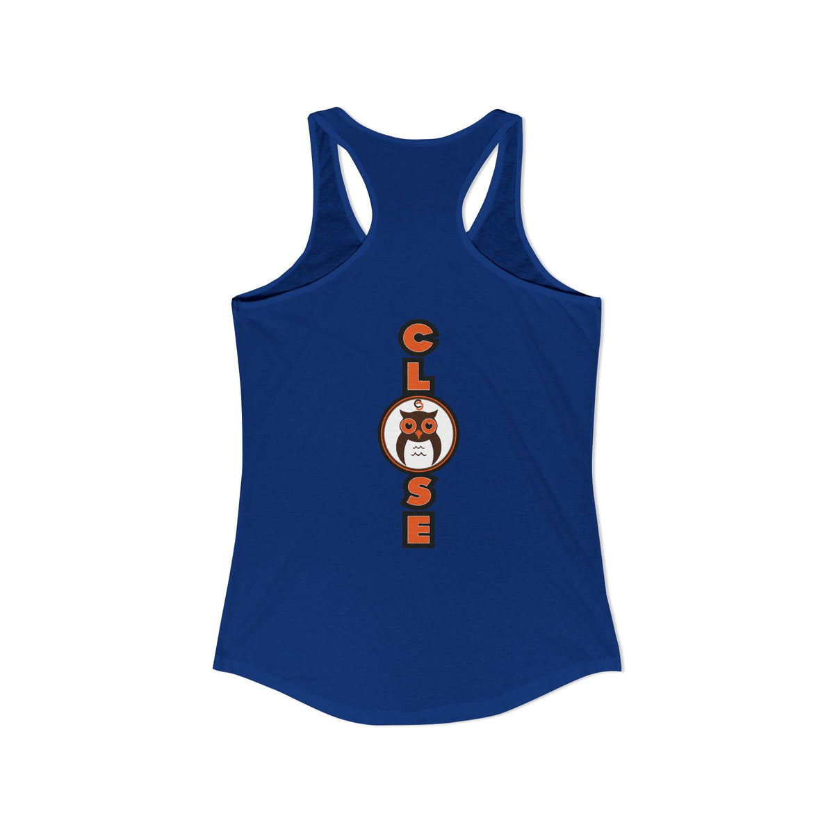 Women's CLOOSE Racerback Tank phase 1A