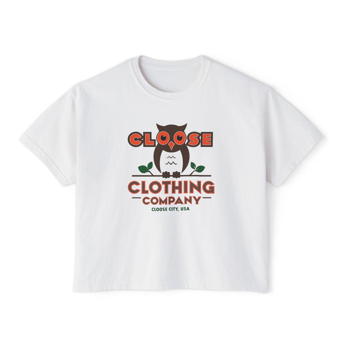 Women's CLOOSE Boxy Tee phase 1A