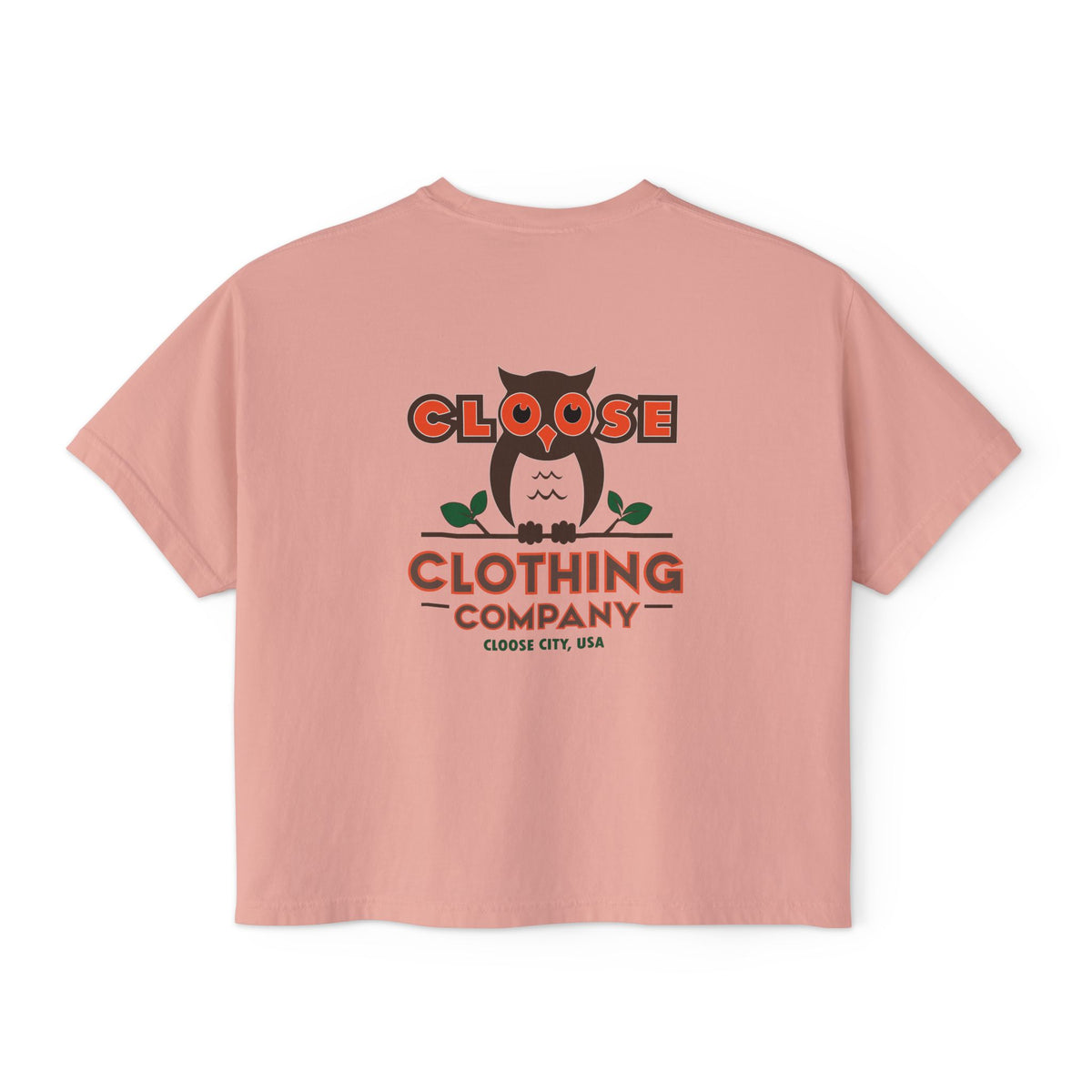 Women's CLOOSE Boxy Tee phase 1A