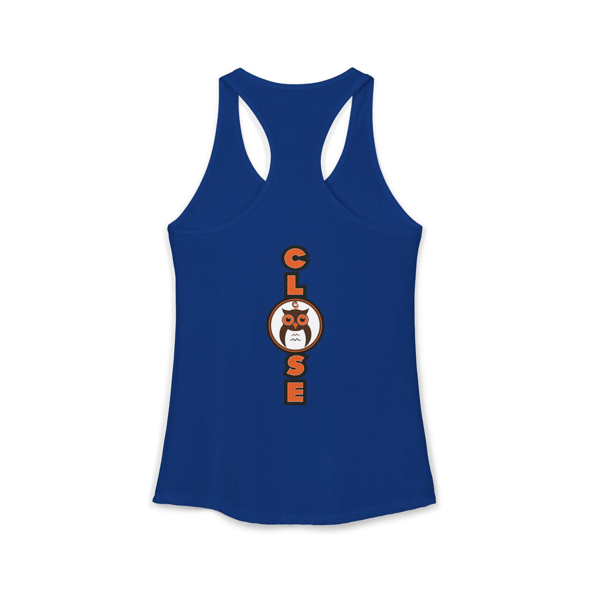Women's CLOOSE Racerback Tank phase 1A