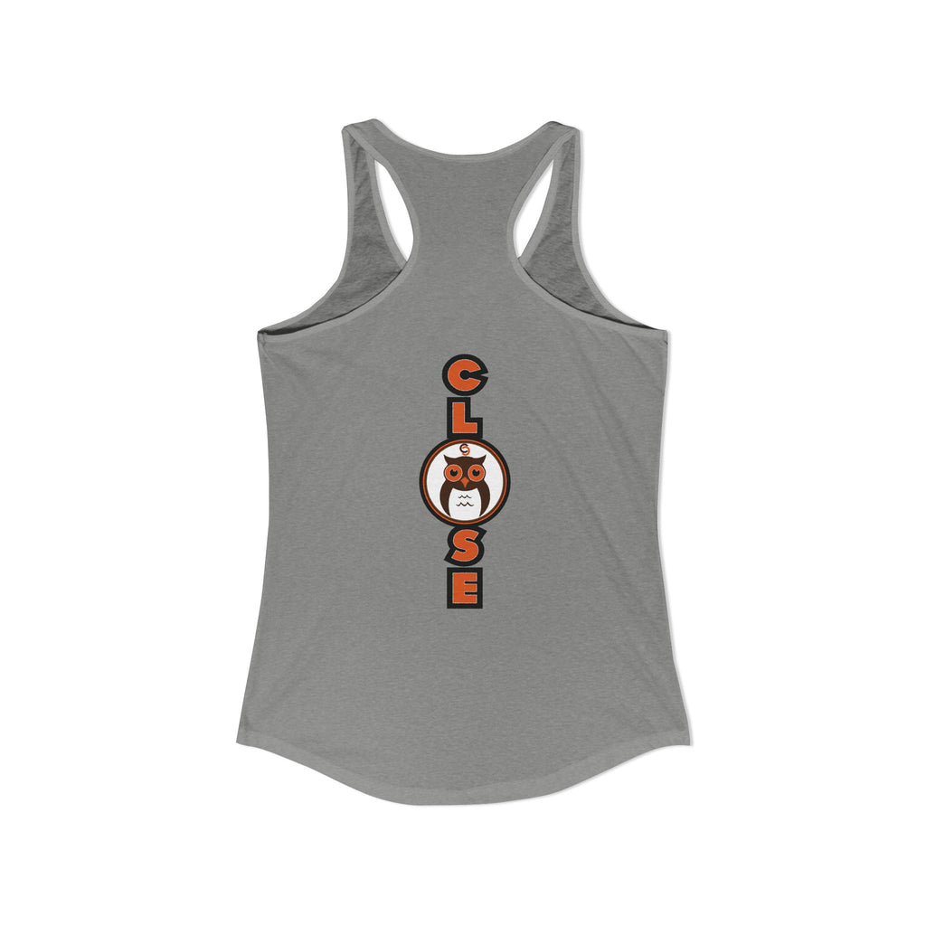 Women's CLOOSE Racerback Tank phase 1A