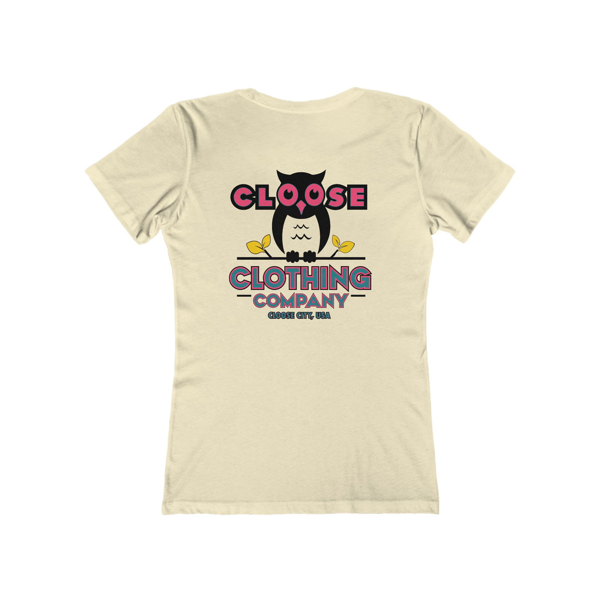 The CLOOSE  Boyfriend Tee for Women 1B
