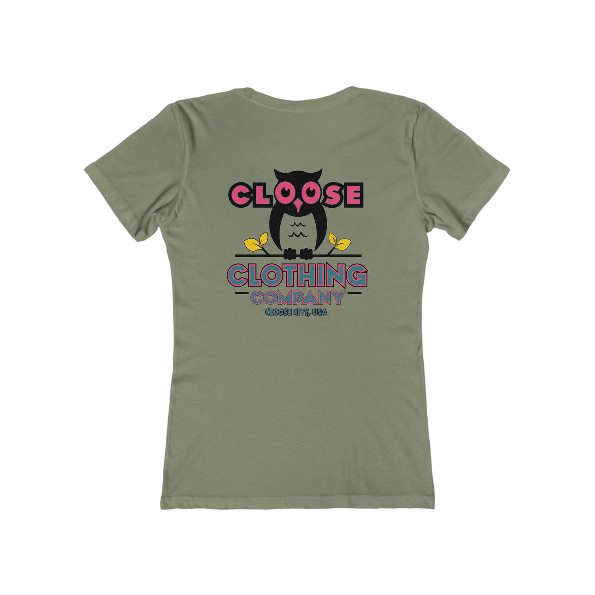 The CLOOSE  Boyfriend Tee for Women 1B
