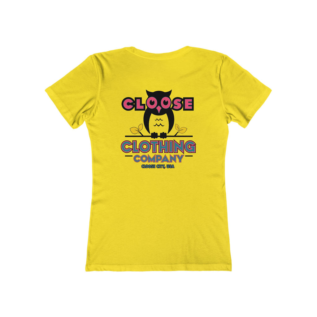 The CLOOSE  Boyfriend Tee for Women 1B