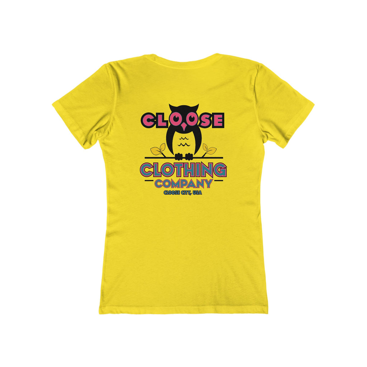 The CLOOSE  Boyfriend Tee for Women 1B