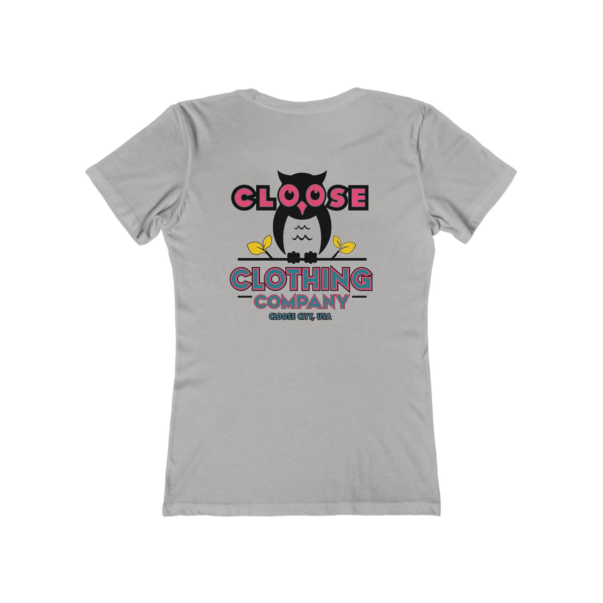 The CLOOSE  Boyfriend Tee for Women 1B