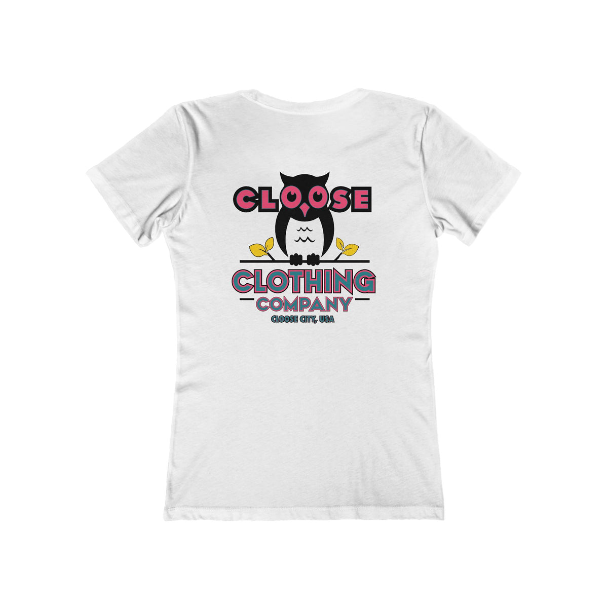 The CLOOSE  Boyfriend Tee for Women 1B