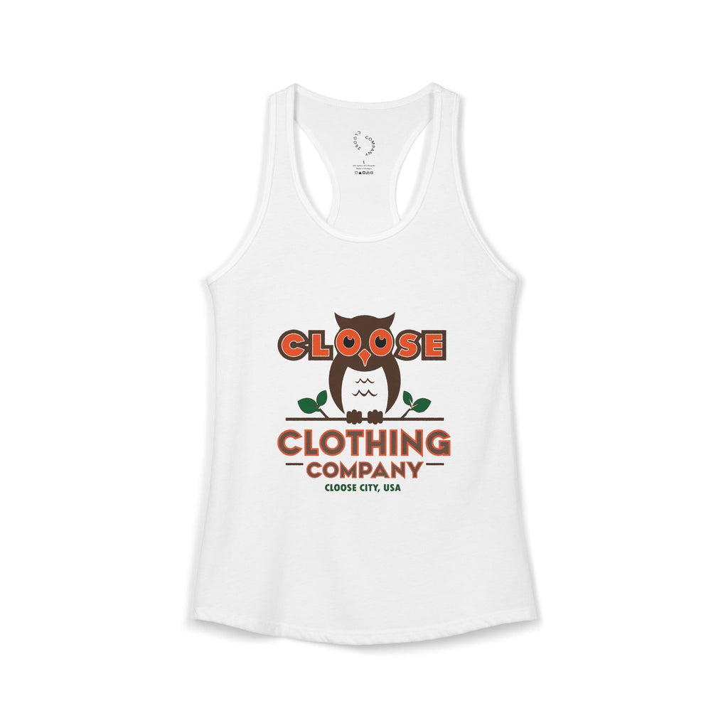 Women's CLOOSE Racerback Tank phase 1A