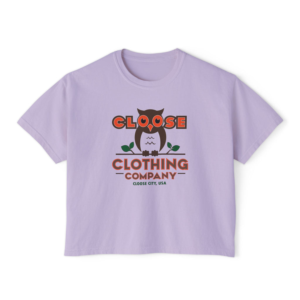 Women's CLOOSE Boxy Tee phase 1A